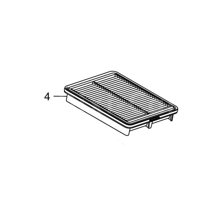 Filtr powietrza 2315035300ECO (SsangYong Korando II, Tivoli / XLV)